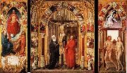 WEYDEN, Rogier van der Triptych of the Redemption France oil painting artist